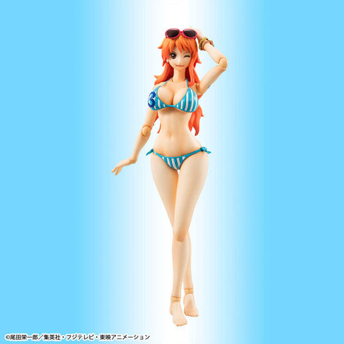 『ONE PIECE ワンピース』ヴァリアブルアクション Heroes ナミ(Summer Vacation) アクションフィギュア